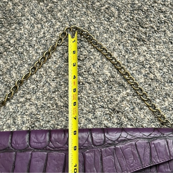 Michael Rome Embossed Clutch Italy Leather - Picture 11 of 11